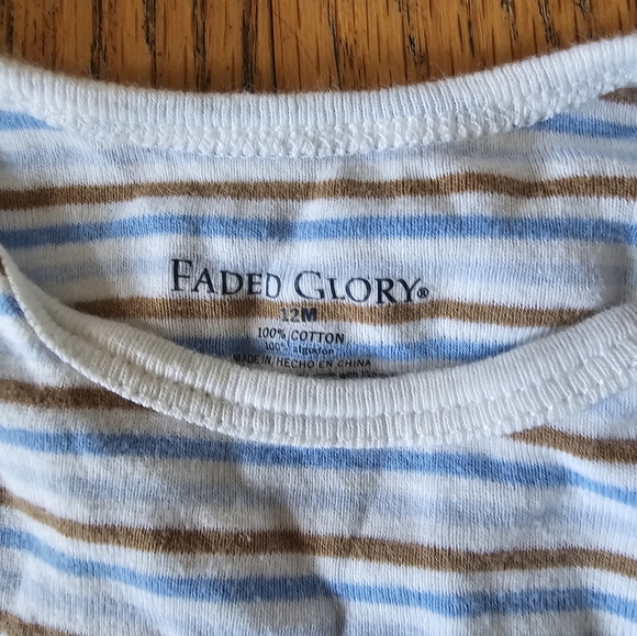 Faded glory one piece short sleeve top - Picture 2 of 2